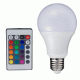 Λάμπα smart led A60 αχλάδι 8W Ε27 230V RGB εναλλαγής χρωμάτων με τηλεχειριστήριο