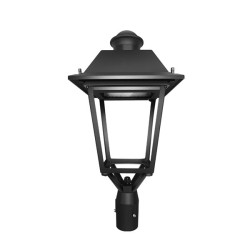 Φωτιστικό κεφαλή πλατείας LED 30W  με ενδιάμεσο χρώμα φωτός 4000K 4500lm  με δέσμη φωτός 90° & μήκος 63cm