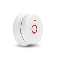 Ανιχνευτής καπνού WiFi ασύρματος 3VDC μπαταρίες 2xAA με ένταση συναγερμού 85DB & θεμροκρασία λειτουργίας  -10° / +40° IP20