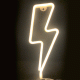 Κρεμαστό φωτιστικό αστραπή με NEON LED λαμπάκια λειτουργία με μπαταρίες 3xAA η μέσω USB IP20 34x2x13cm Κρεμαστό φωτιστικό αστραπή με NEON LED λαμπάκια λειτουργία με μπαταρίες 3xAA η μέσω USB IP20 34x2x13cm
