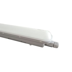 Γραμμικό φωτιστικό LED βιομηχανικού τύπου WIMP 20W ψυχρό χρώμα φωτός 6500K 2900lm 120° στεγανό IP66