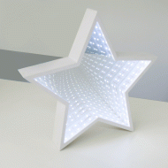 Αστεράκι πλαστικό 3D με 59 LED λαμπάκια σε ψυχρό λευκό φως και λειτουργία με μπαταρίες 3xAA 29x5x29cm IP20 Αστεράκι πλαστικό 3D με 59 LED λαμπάκια σε ψυχρό λευκό φως και λειτουργία με μπαταρίες 3xAA 29x5x29cm IP20