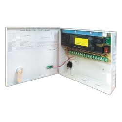  Τροφοδοτικό-κατανεμητής PS-1209L-5A για C.C.T.V. κάμερες 12V 5A 9 καναλιών