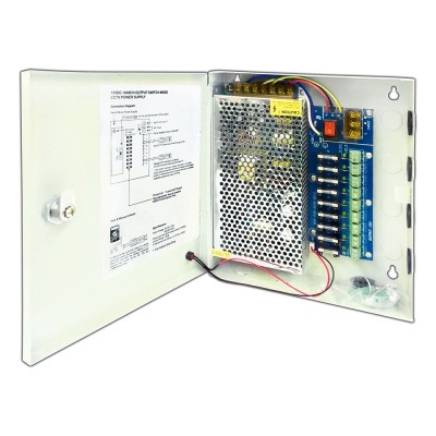 Τροφοδοτικό AMR-1209C-10A για C.C.T.V. 12V 10A 9 καναλιών Τροφοδοτικό AMR-1209C-10A για C.C.T.V. 12V 10A 9 καναλιών