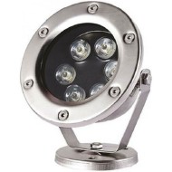 Led φωτιστικό συντριβανιού 6W 12V AC χρωματιστό RGB RF δέσμης 60° στεγανό IP68 30000hrs