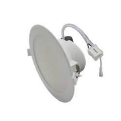 LED φωτιστικό ψευδοροφής Φ174mm ντιμαριζόμενο 18W με δυνατότητα επιλογής χρωμάτων CCT σε λευκό χρώμα IP44