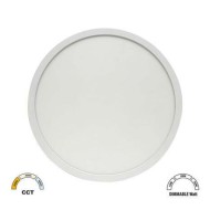 Πλαφονιέρα LED λευκή στρόγγυλη PC με ανιχνευτή κίνησης Φ283mm και δυνατότητα επιλογής φωτισμού CCT 16-20-24W IP40 Πλαφονιέρα LED λευκή στρόγγυλη PC με ανιχνευτή κίνησης Φ283mm και δυνατότητα επιλογής φωτισμού CCT 16-20-24W IP40
