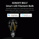 Λάμπα LED Filament Smart SONOFF B02-F-A60 E27 Wi-Fi 7W 220-240V AC 2200k-6500k 806lm Λάμπα LED Filament Smart SONOFF B02-F-A60 E27 Wi-Fi 7W 220-240V AC 2200k-6500k 806lm