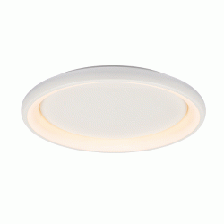 Φωτιστικό οροφής LED DIANA 34W θερμό φως 3000k 2330lm λευκό μεταλλικό D41xH8,5cm