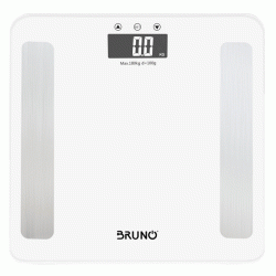 Ψηφιακή ζυγαριά BRUNO BRN-0057 έως 180kg με λιπομετρητή και μεγάλη ευανάγνωστη οθόνη LCD