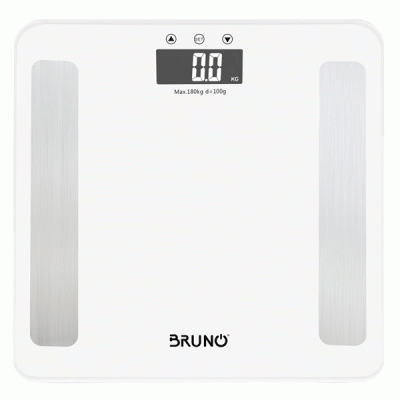 Ψηφιακή ζυγαριά BRUNO BRN-0057 έως 180kg με λιπομετρητή και μεγάλη ευανάγνωστη οθόνη LCD