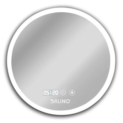 BRUNO καθρέφτης μπάνιου LED BRN-0201, στρόγγυλος, 24W, Φ80cm, IP67 BRUNO καθρέφτης μπάνιου LED BRN-0201, στρόγγυλος, 24W, Φ80cm, IP67