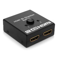 HDMI Bi-Directional switch POWERTECH CAB-H112 2 σε 1 4K x 2K & 3D μαύρο με υποστήριξη HDR