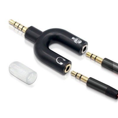 Splitter POWERTECH CAB-J043 3.5mm 4pin αρσενικό σε 2x 3.5mm 4pin θηλυκό Splitter POWERTECH CAB-J043 3.5mm 4pin αρσενικό σε 2x 3.5mm 4pin θηλυκό