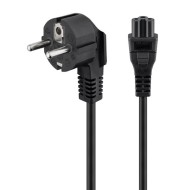 Καλώδιο τροφοδοσίας POWERTECH CAB-P027 CCS 3x 0.75mm μήκους 1.5m μαύρο