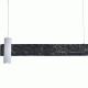 Κρεμαστό φωτιστικό LED LINEA 18W θερμό φως 3000k 1440lm και 1xGU10 μεταλλικό με εφέ μαρμάρου