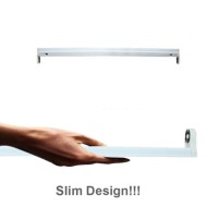 Σκαφάκι Slim για 1 λάμπα LEDT8 G13 120cm 230V τύπου φθορίου με τροφοδοσία στα 2 άκρα Σκαφάκι Slim για 1 λάμπα LEDT8 G13 120cm 230V τύπου φθορίου με τροφοδοσία στα 2 άκρα
