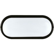 Φωτιστικό LED επίτοιχο 10W 230VAC θερμό φως 3000k 900lm δέσμης 110° εξωτερικού χώρου μαύρο IP65