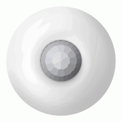 Ασύρματος ανιχνευτής οροφής Hikvision DS-PDCL12-EG2-WE 360° εμβέλειας 12m στεγανός IP65