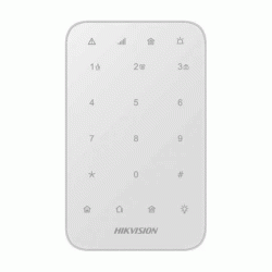 Ασύρματο πληκτρολόγιο Hikvision DS-PK1-E-WE με οπίσθιο φωτισμό LED