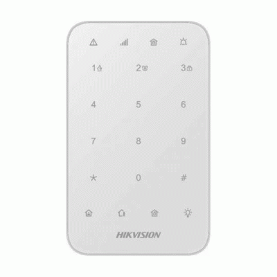 Ασύρματο πληκτρολόγιο Hikvision DS-PK1-E-WE με οπίσθιο φωτισμό LED