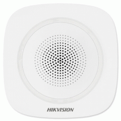 Ασύρματη σειρήνα εσωτερικού χώρου Hikvision DS-PS1-I-WE 90~110dB με ένδειξη LED
