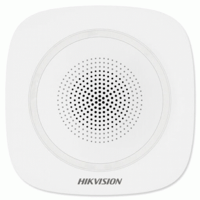 Ασύρματη σειρήνα εσωτερικού χώρου Hikvision DS-PS1-I-WE 90~110dB με ένδειξη LED