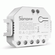Smart διακόπτης SONOFF DUALR3 2-Gang WiFi 15A με δυνατότητα παρακολούθησης οικιακής ενέργειας