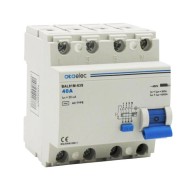 Διακόπτης διαρροής RCCB τετραπολικός 4x63A 400V 30mA 4M A-Type