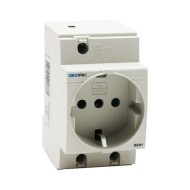 Πρίζα ράγας σούκο 2P+E 16A 250V