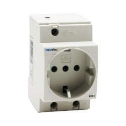 Πρίζα ράγας σούκο 2P+E 16A 250V