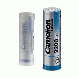 Μπαταρία λιθίου 18650 Camelion με χωρητικότητα 2600 mAh χωρίς προστασία 