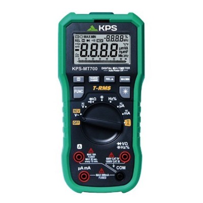 Ψηφιακό πολύμετρο TRUE RMS ΜΤ 700 με έλεγχο συνέχειας και τάσης χωρίς επαφή και λειτουργία συγκράτησης δεδομένων