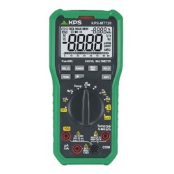 Ψηφιακό πολύμετρο TRUE RMS ΜΤ 720 με δυνατότητα ελέγχου θερμοκρασίας από 0-1000°C και μέτρηση αντίστασης από 660Ω έως 6.6MΩ