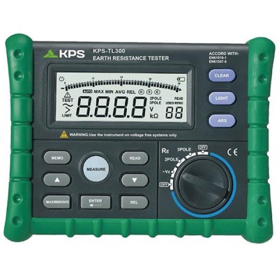 Ψηφιακό γειωσόμετρο TL-300 για έλεγχο αντίστασης γείωσης και τάσης με προστασία υπερφόρτωσης Ψηφιακό γειωσόμετρο TL-300 για έλεγχο αντίστασης γείωσης και τάσης με προστασία υπερφόρτωσης