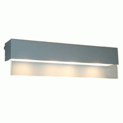 Μοντέρνο φωτιστικό τοίχου τετράφωτο COVER 4XE14 230V 50/60Hz σε γκρί σκούρο χρώμα