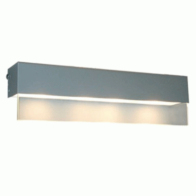 Μοντέρνο φωτιστικό τοίχου τετράφωτο COVER 4XE14 230V 50/60Hz σε γκρί σκούρο χρώμα