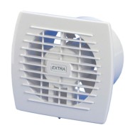 Εξαεριστήρας μπάνιου EUROPLAST E150 λευκός Φ150 24W 300m3/h 230V επίτοιχης τοποθέτησης