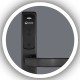 Κλειδαριά RFID Orbita E3461P μαύρη με ειδοποίηση χαμηλής μπαταρίας κατάλληλη για πόρτες αλουμινίου