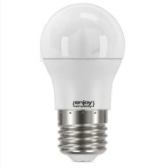 Λάμπα LED Ρ45 Ε27 5W 230V 4000k ενδιάμεσο λευκό φως 470lm δέσμης 240° 15000h ντιμαριζόμενη