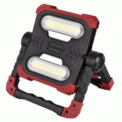 Φορητός προβολέας COB 20W 7000k 1800lm αναδιπλούμενος με καλώδιο 1m USB μη στεγανός IP20