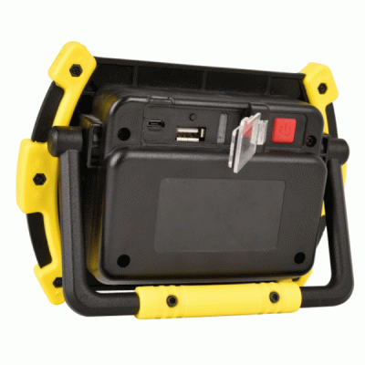 Φορητός προβολέας COB 10W ψυχρό φως 8000k 1000lm 2*3.7V 2000mAh μπαταρίες IP44 Φορητός προβολέας COB 10W ψυχρό φως 8000k 1000lm 2*3.7V 2000mAh μπαταρίες IP44