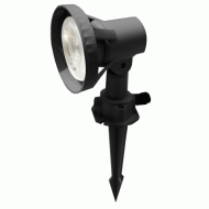 Φωτιστικό κήπου καρφωτό LED PAR30 10W θερμό φως 3000k 850lm δέσμης 36⁰ μαύρο στεγανό IP65