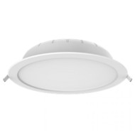 Led Panel λευκό πλαστικό 22W 220-240V ψυχρό φως 6500k 2050lm δέσμης 110° IP40 25000h