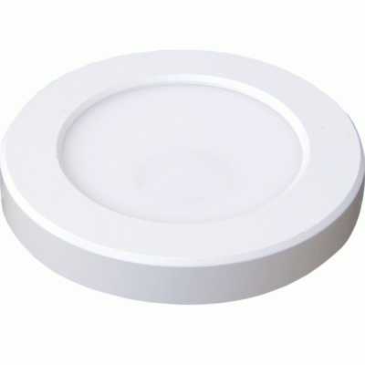 Led slim panel εξωτερικής τοποθέτησης στρόγγυλο Ø220 15W 230V 2700-4000-6500k 1500lm δέσμης 110°