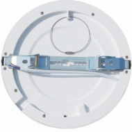 Led slim panel εξωτερικής τοποθέτησης στρόγγυλο Ø298 18W 230V 2700-4000-6500k 1900lm δέσμης 110°