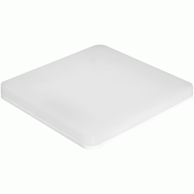 Πλαφονιέρα οροφής LED LUNA 24W 2700-4000-6500k 2400lm 400x400xh53 δέσμης 110° 25000h IP44