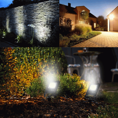 Προβολέας LED FloodLight 100W 230V θερμό φως 3000k 11000lm δέσμης 110° στεγανός IP65