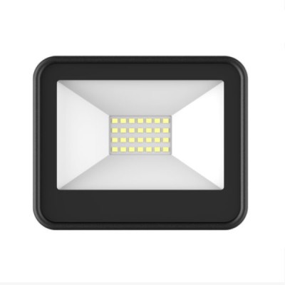 Προβολέας LED FloodLight black 20W 230V 4000k ενδιάμεσο λευκό φως 1800lm δέσμης 110° στεγανός IP65