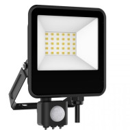 Προβολέας LED 30W 220-240V ψυχρό λευκό φως 6500k 2700lm με αισθητήρα μέρας νύχτας & κίνησης IP65
